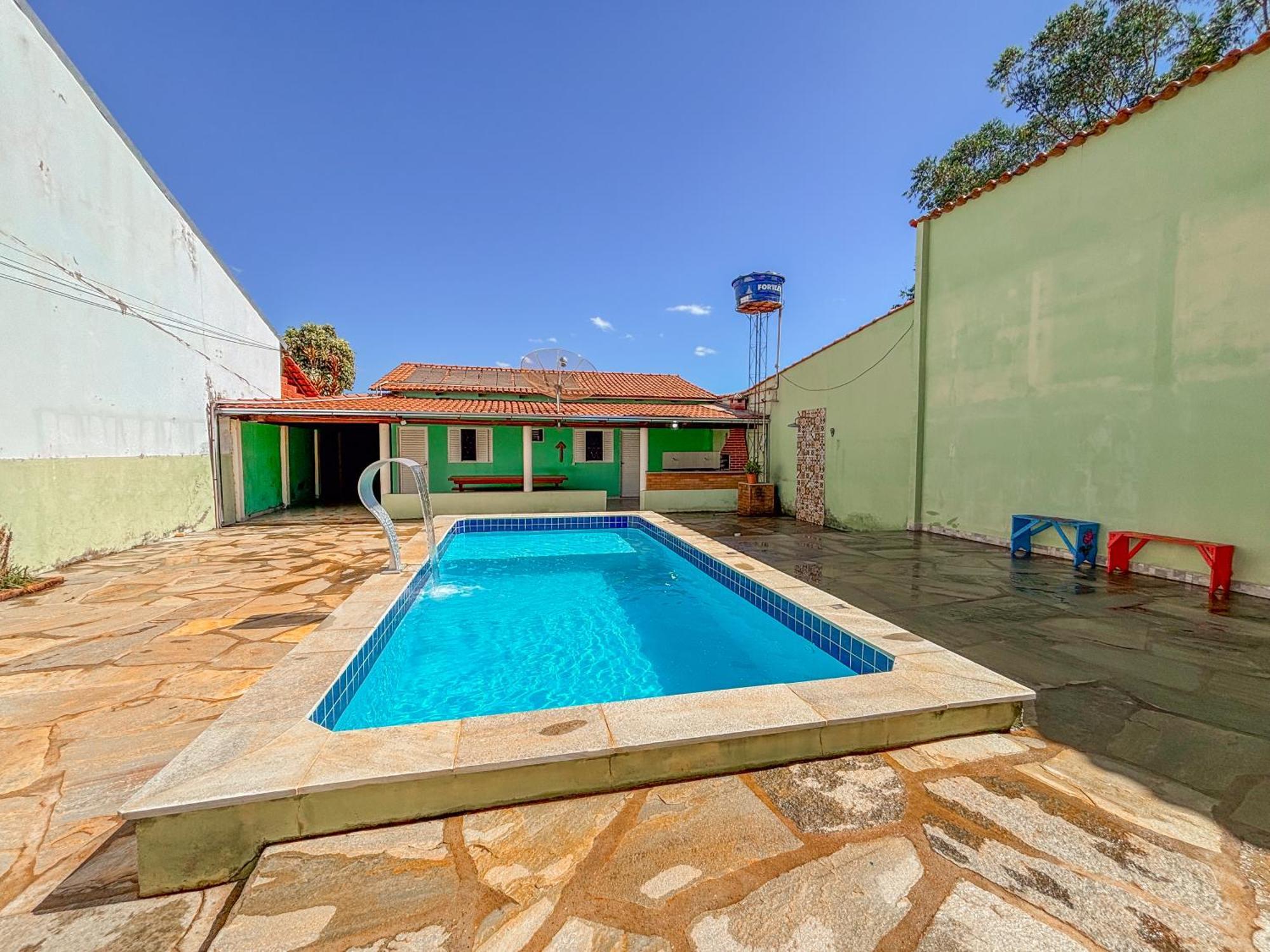 Casa Do Sol Piscina Aquecida E Area De Lazer 1Km Centro Historico E Rua Do Lazer E Saida Para Cachoeiras Pirenópolis Exteriör bild
